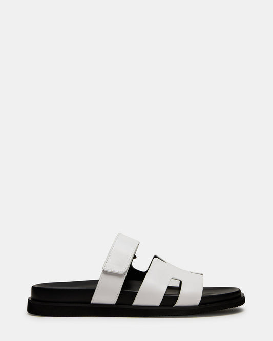 Steve Madden MAIVEN White Fisherman Men's Sandal