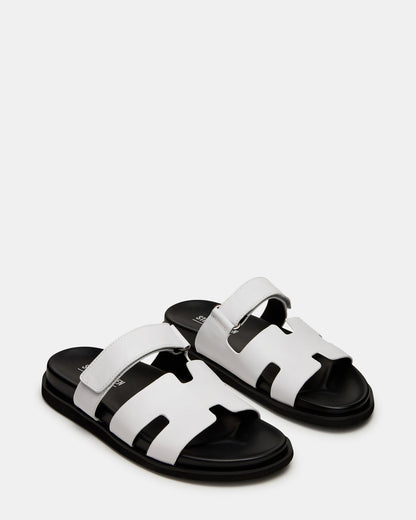 Steve Madden MAIVEN White Fisherman Men's Sandal