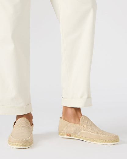 Steve Madden CAYDENN Off-White Slip-On Espadrille Men's Casual Loafer