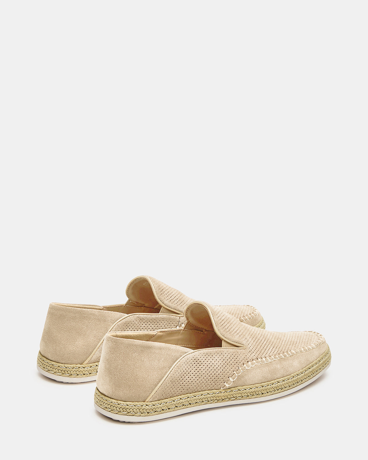 Steve Madden CAYDENN Off-White Slip-On Espadrille Men's Casual Loafer