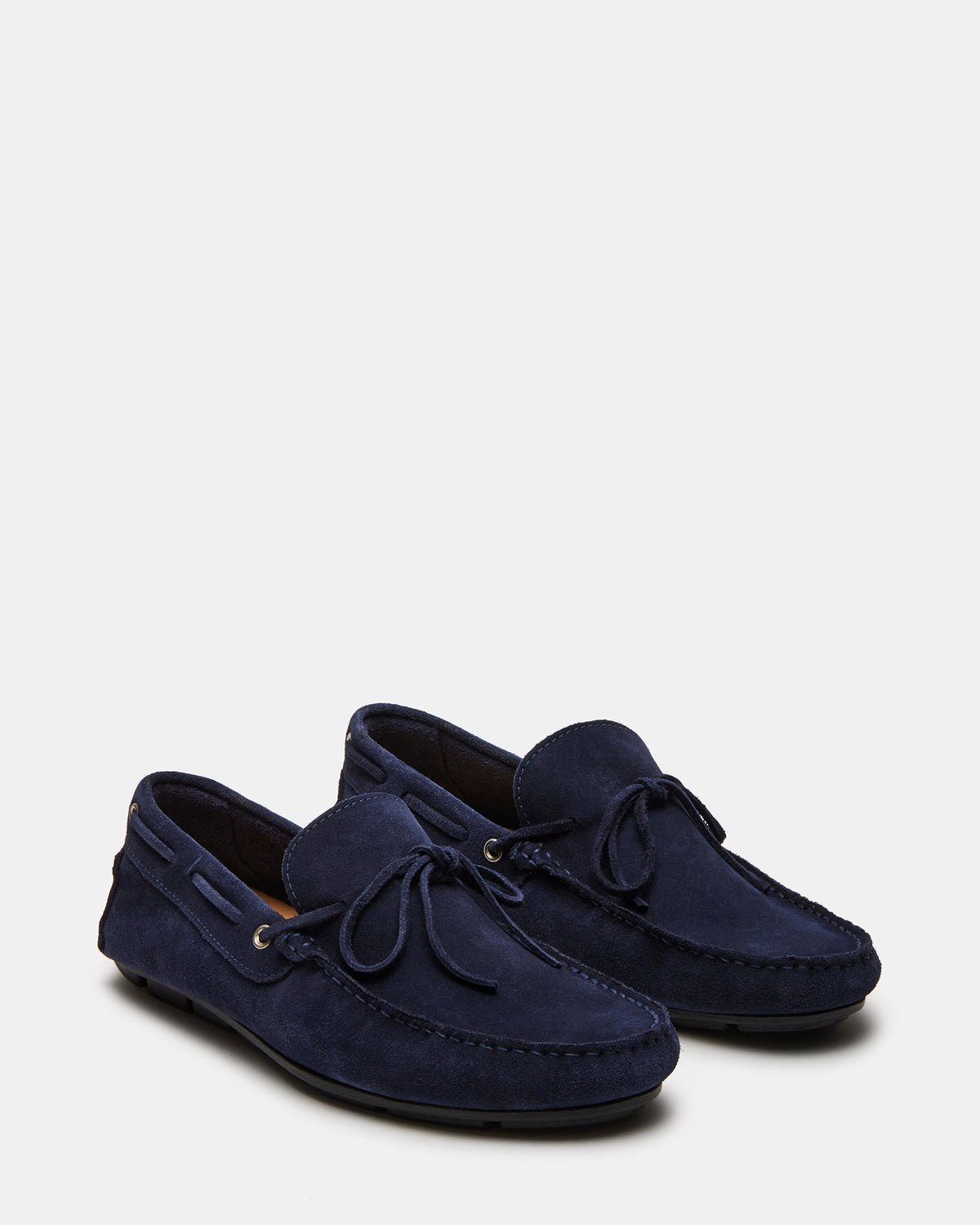 Steve Madden AMALFI Navy Suede Slip-On Men's Casual Loafer