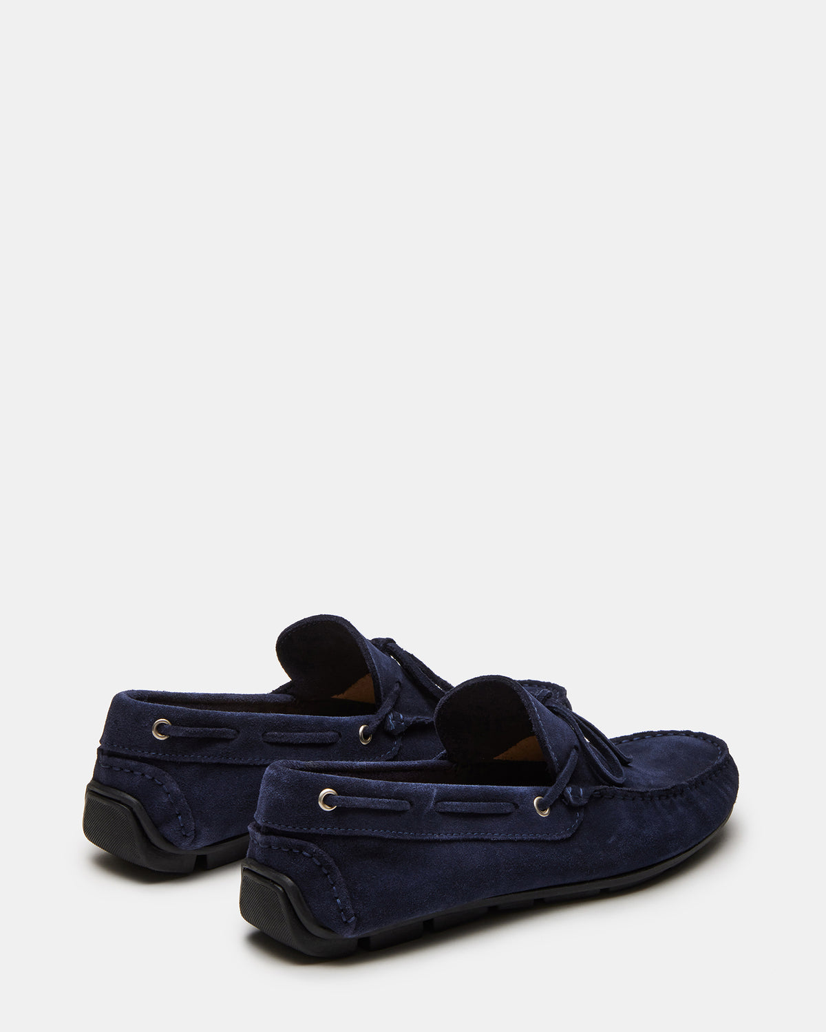 Steve Madden AMALFI Navy Suede Slip-On Men's Casual Loafer