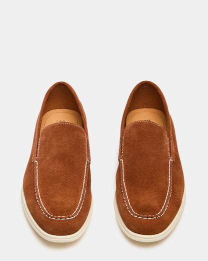 Steve Madden LINUX Cognac Slip-On Men's Casual