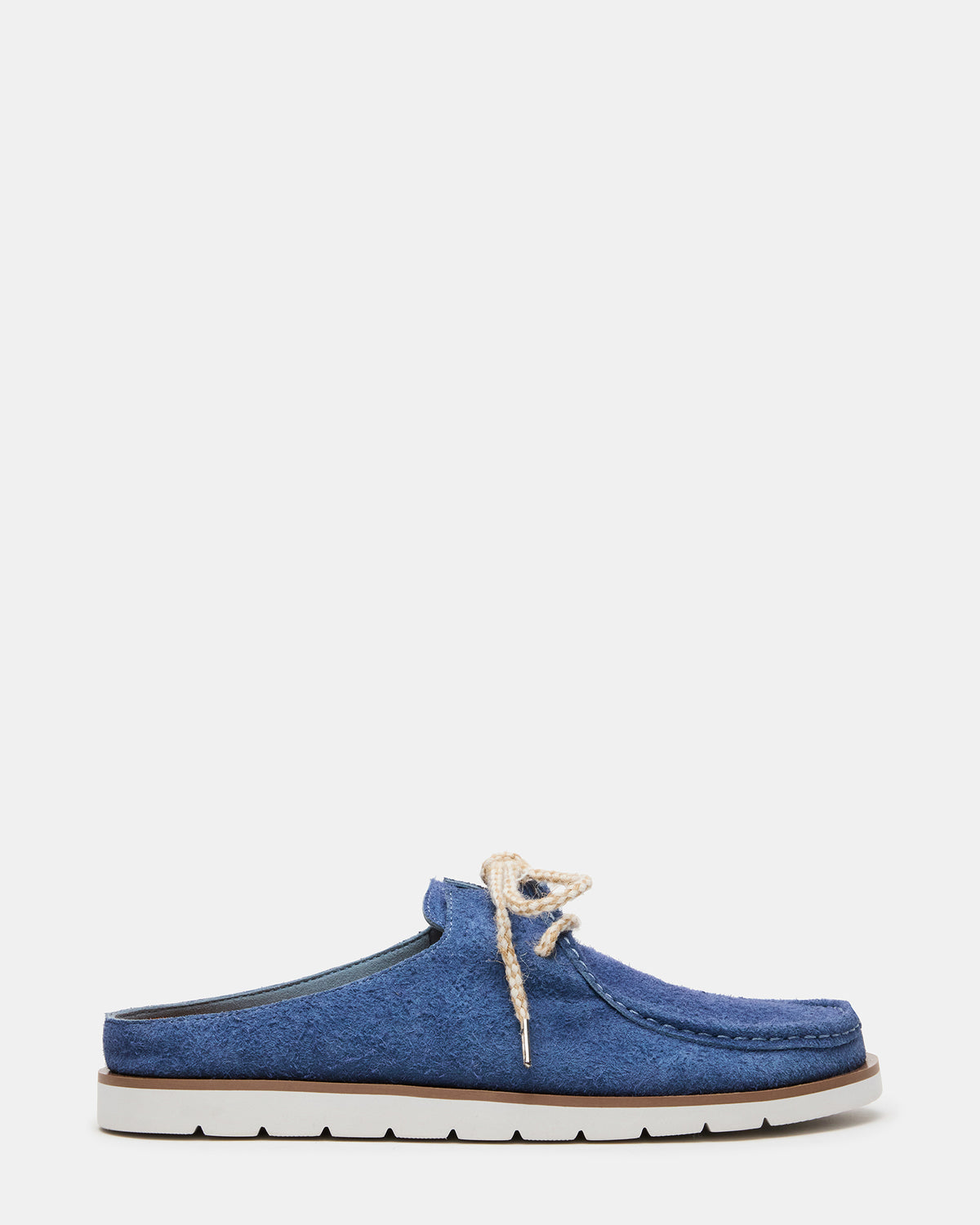 Steve Madden SAILOR Blue Slip-On Laces Footbed Men's Casual Shoe
