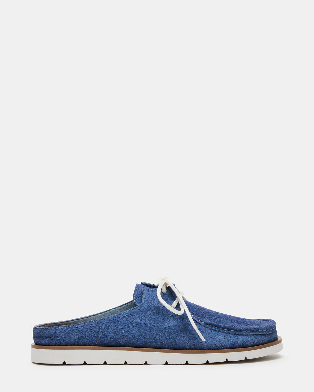 Steve Madden SAILOR Blue Slip-On Laces Footbed Men's Casual Shoe