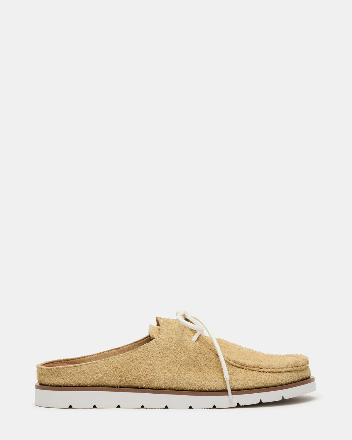 Steve Madden SAILOR Sand Slip-On Laces Footbed Men's Casual Shoe