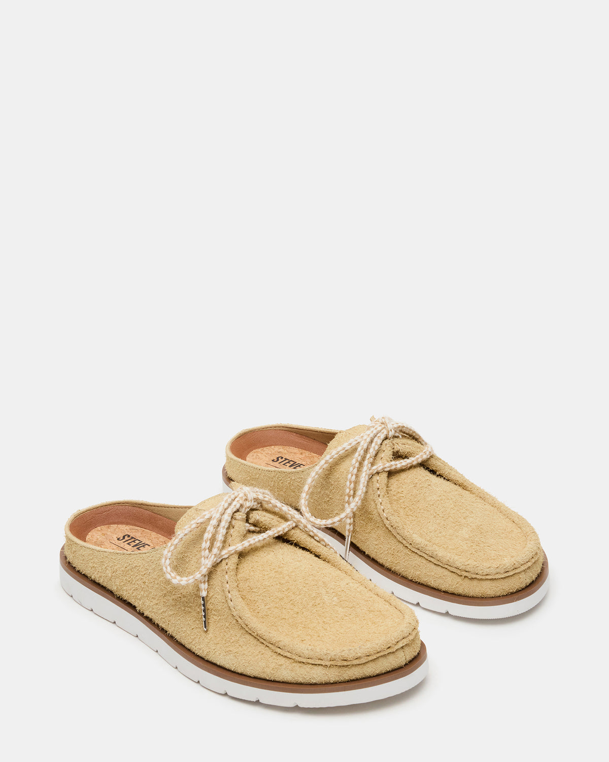 Steve Madden SAILOR Sand Slip-On Laces Footbed Men's Casual Shoe