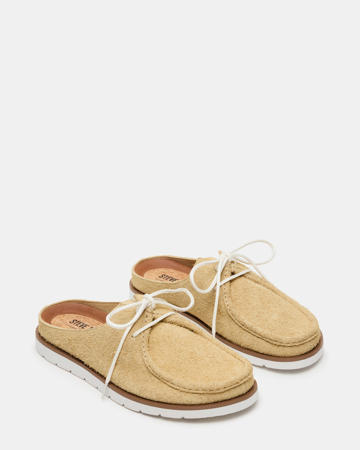 Steve Madden SAILOR Sand Slip-On Laces Footbed Men's Casual Shoe