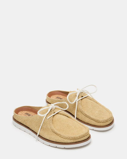 Steve Madden SAILOR Sand Slip-On Laces Footbed Men's Casual Shoe