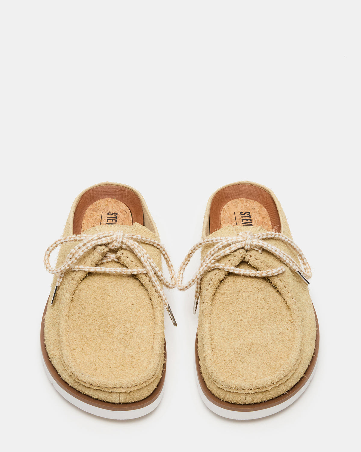 Steve Madden SAILOR Sand Slip-On Laces Footbed Men's Casual Shoe