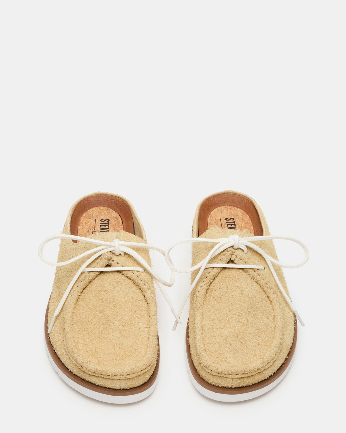 Steve Madden SAILOR Sand Slip-On Laces Footbed Men's Casual Shoe