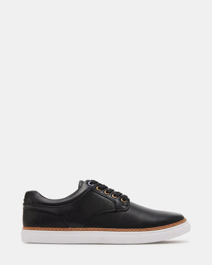 Steve Madden GUSS Black Low-Top Men's Casual Shoe