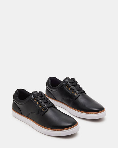 Steve Madden GUSS Black Low-Top Men's Casual Shoe