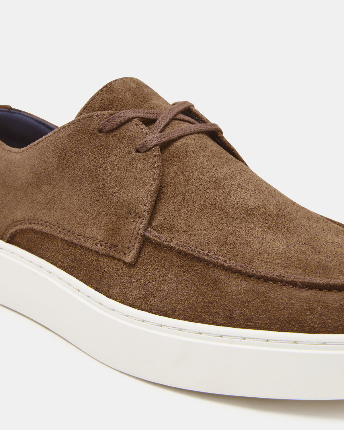 Steve Madden FRANKK Cognac Suede Lace-Up Men's Casual Shoe