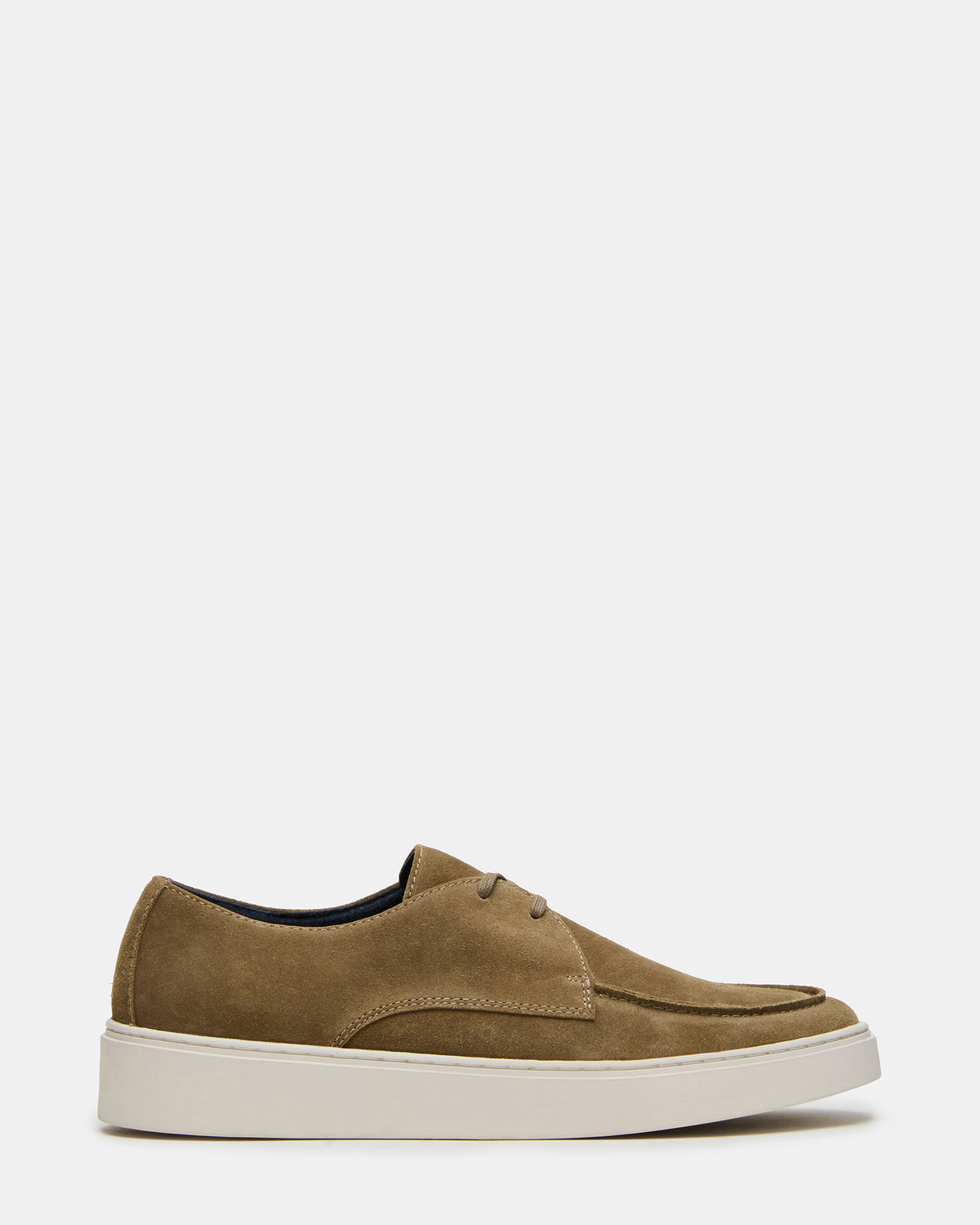 Steve Madden FRANKK Taupe Suede Lace-Up Men's Casual Shoe