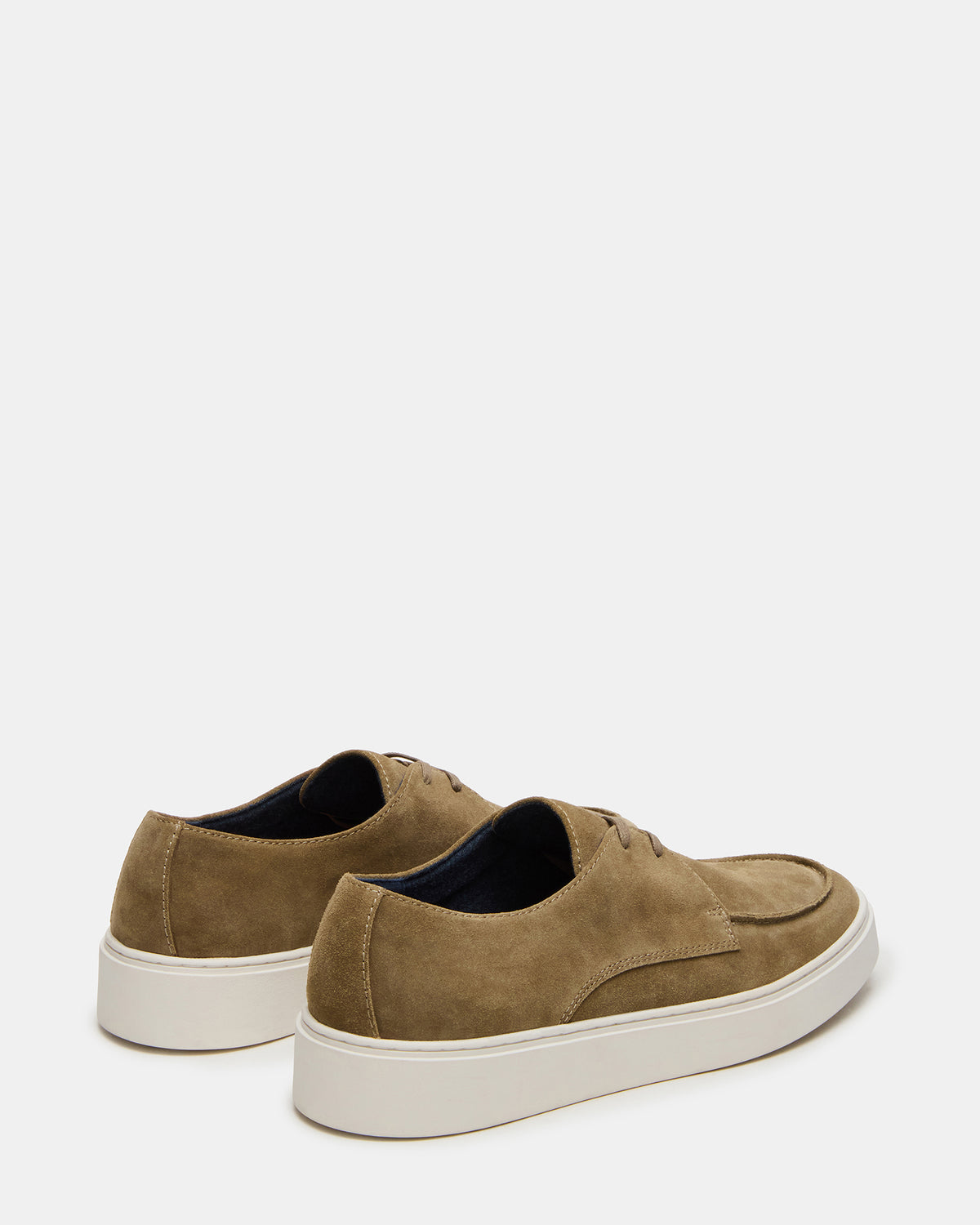 Steve Madden FRANKK Taupe Suede Lace-Up Men's Casual Shoe