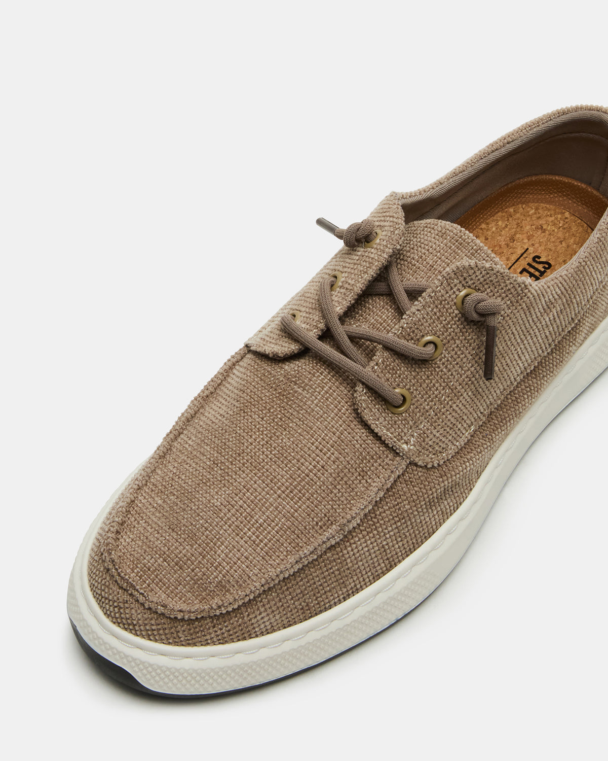 Steve Madden NUSCHI Taupe Slip-On Men's Casual