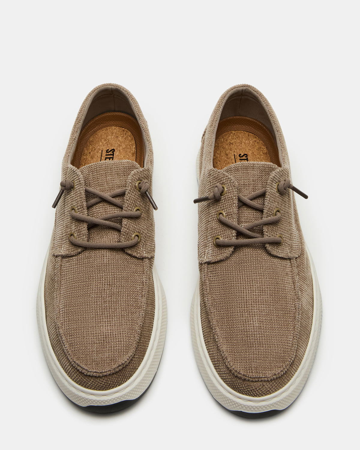 Steve Madden NUSCHI Taupe Slip-On Men's Casual
