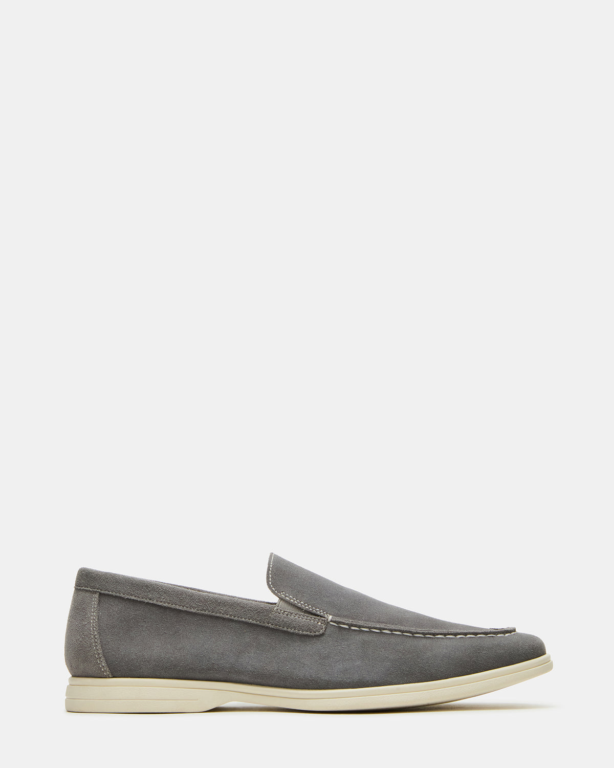 Steve Madden LINUX Grey Suede Slip-On Men's Casual