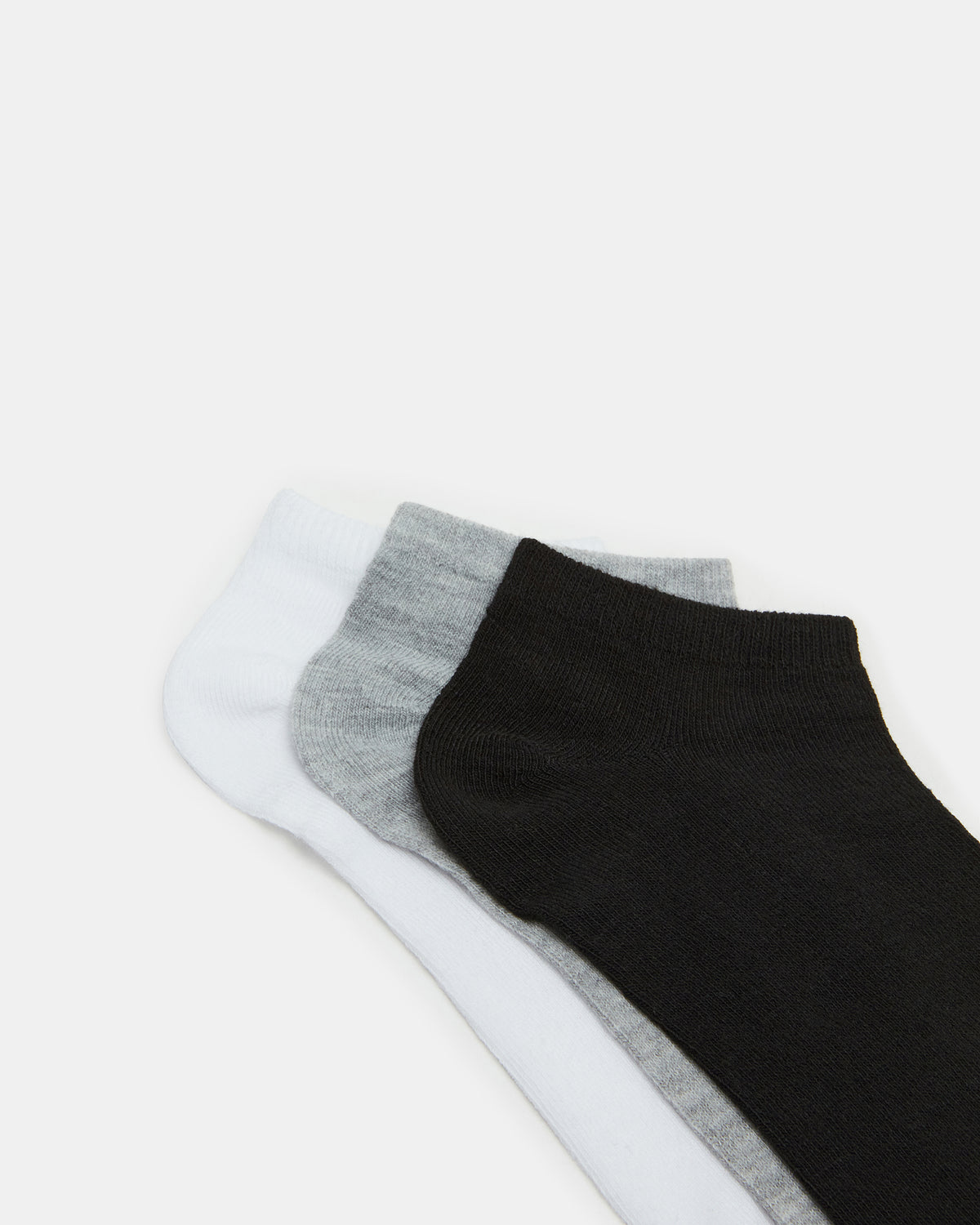 Steve Madden BASIC LOW CUT SOCKS BLACK/WHITE | Men's Multi Pack Low-Cut Socks