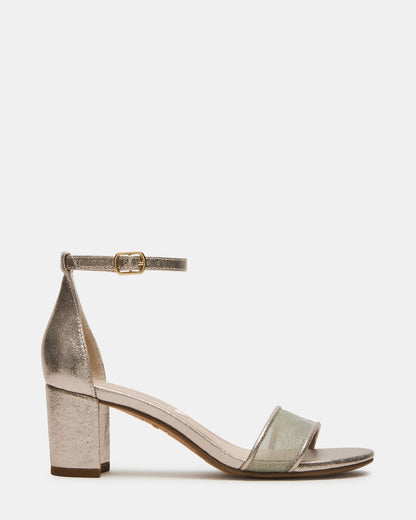 Steve Madden Kids' CARRSON Gold Girls' Dress Heel