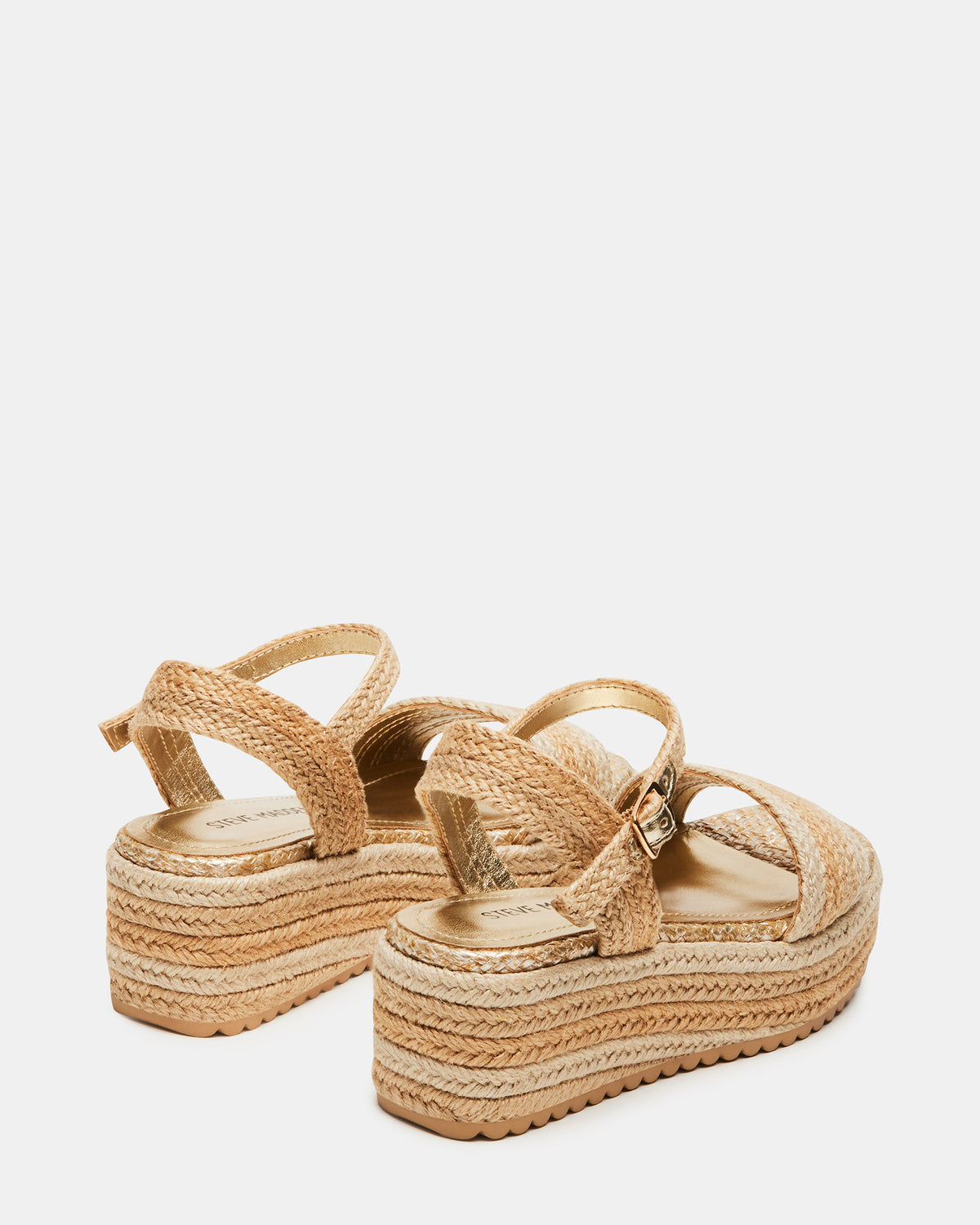Steve Madden Kids' CLEO Natural Girls' Platform Wedge