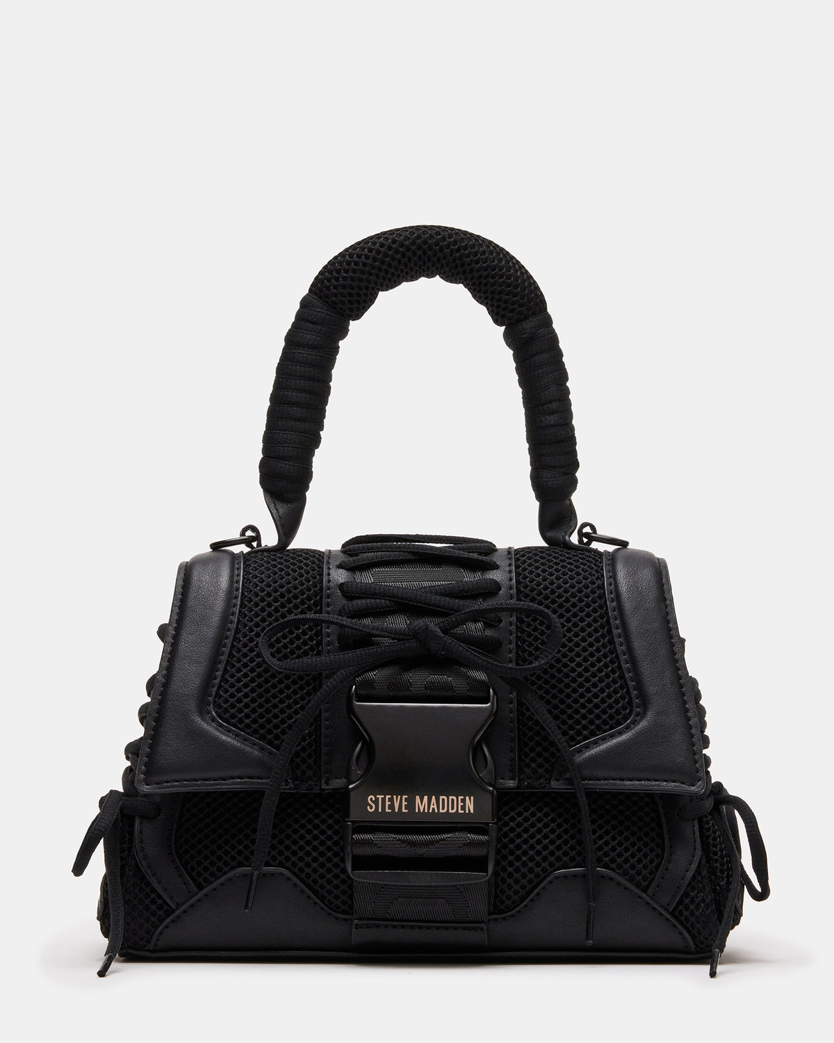 Steve Madden DIEGO Black Women's Handbag with Crossbody Strap