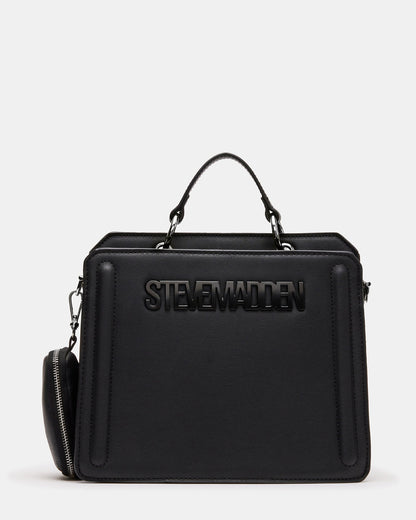 Steve Madden EVELYN Bag Black | Women's Top Handle Crossbody Bag