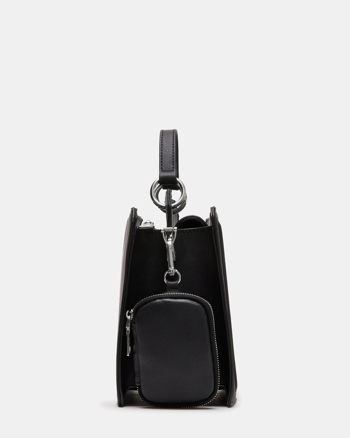 Steve Madden EVELYN Bag Black | Women's Top Handle Crossbody Bag