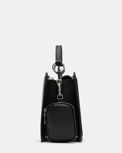 Steve Madden EVELYN Bag Black | Women's Top Handle Crossbody Bag