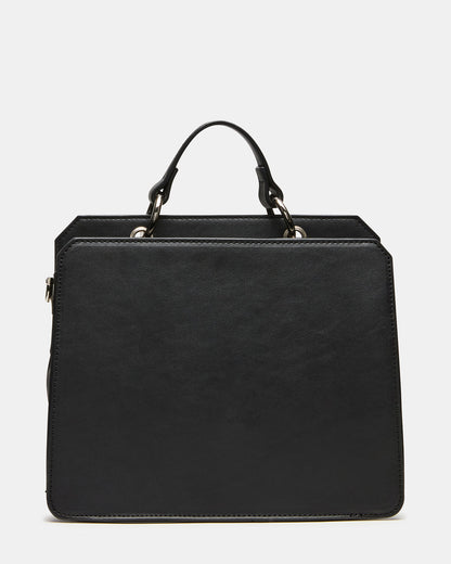 Steve Madden EVELYN Fang Bag Black Top Handle Crossbody Bag