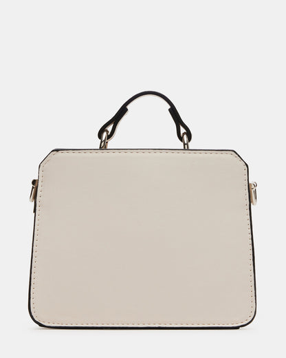 Steve Madden EVELYN Mini Bag Cream | Women's Top-Handle Crossbody Bag
