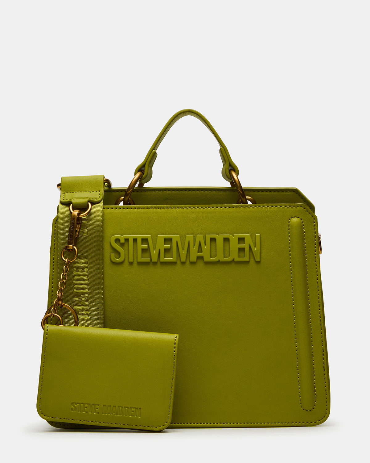 Steve Madden EVELYN Bag Avocado Top Handle Crossbody Bag
