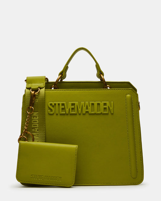 Steve Madden EVELYN Bag Avocado Top Handle Crossbody Bag