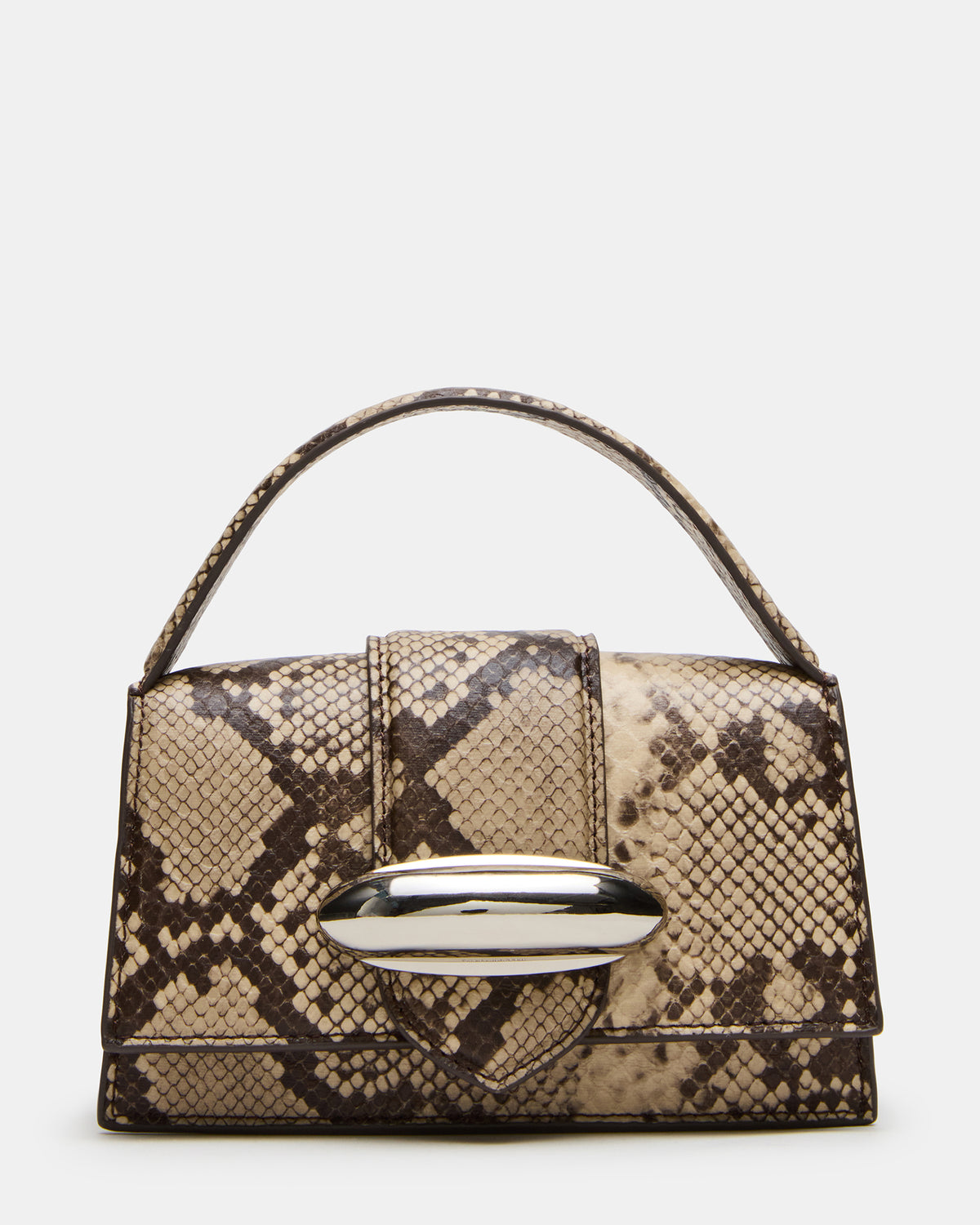 Steve Madden MISHELL Bag Natural Multi Top-Handle Mini Handbag