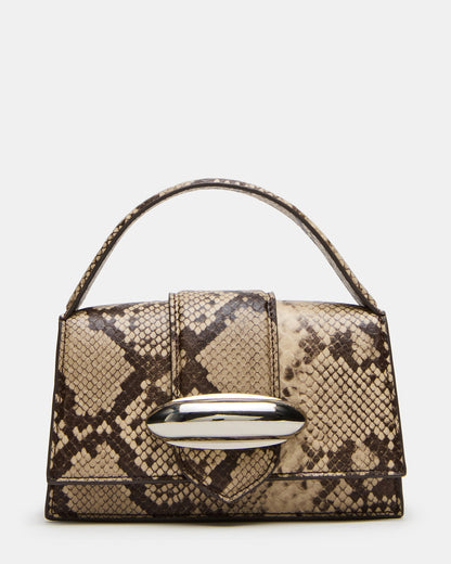 Steve Madden MISHELL Bag Natural Multi Top-Handle Mini Handbag