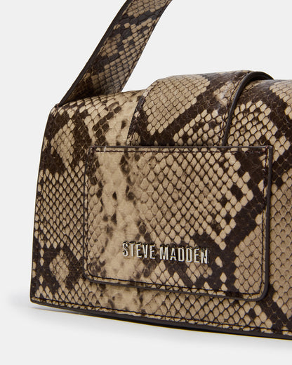 Steve Madden MISHELL Bag Natural Multi Top-Handle Mini Handbag