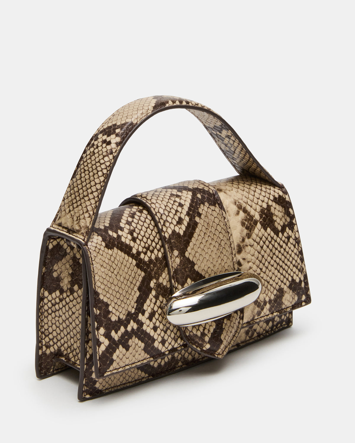Steve Madden MISHELL Bag Natural Multi Top-Handle Mini Handbag