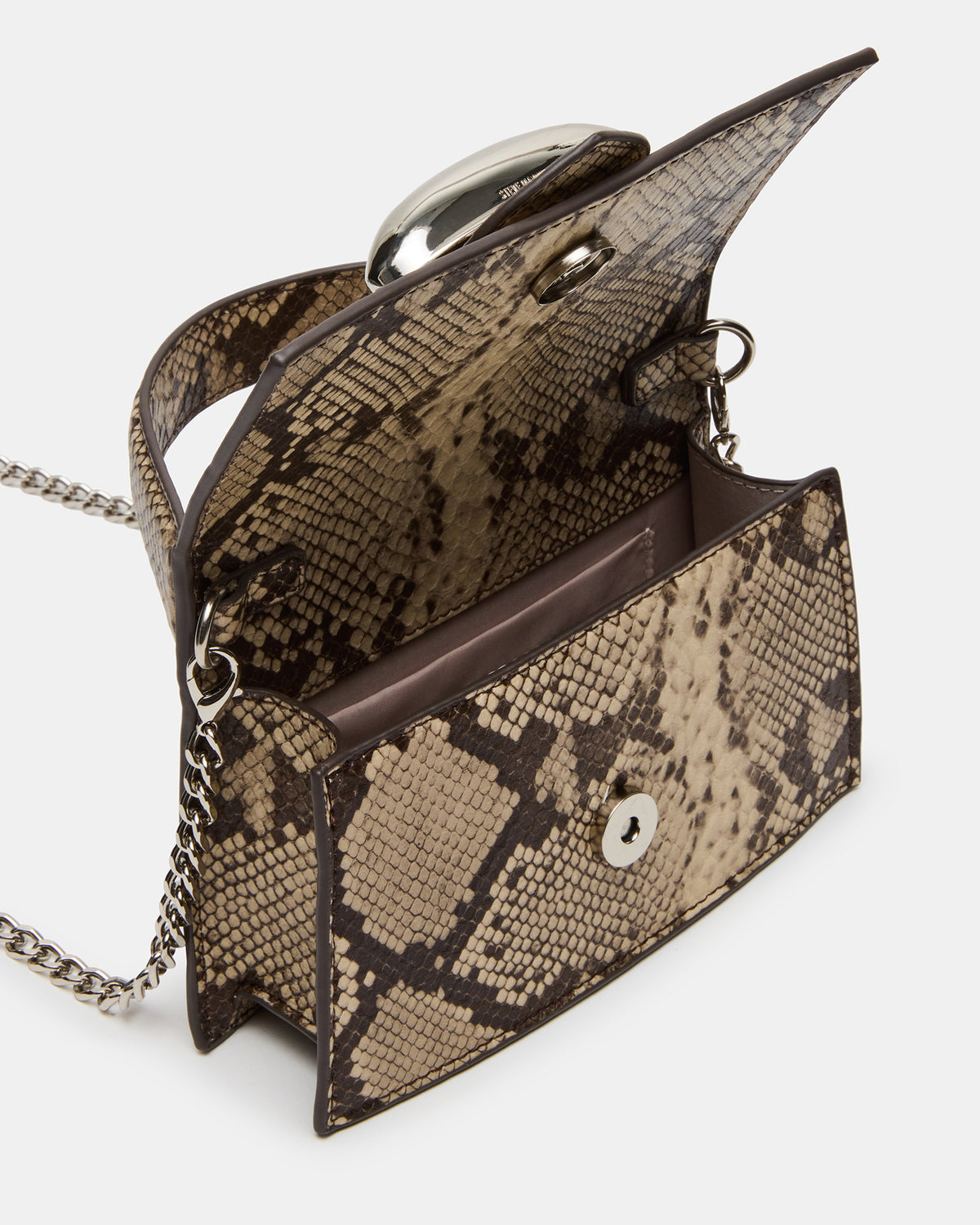 Steve Madden MISHELL Bag Natural Multi Top-Handle Mini Handbag