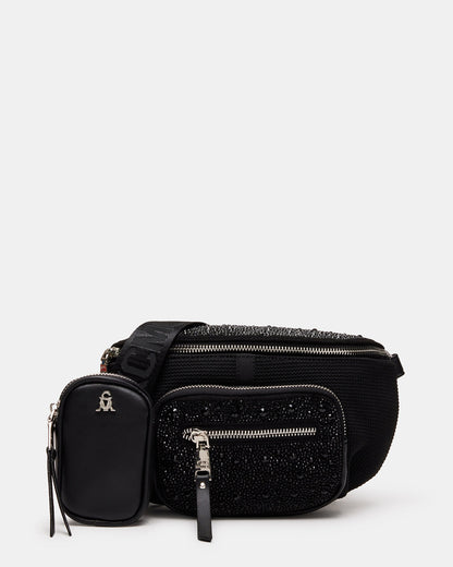 Steve Madden MAXIMA Bag Black Crossbody Bag | Women's Black Crossbody Bag