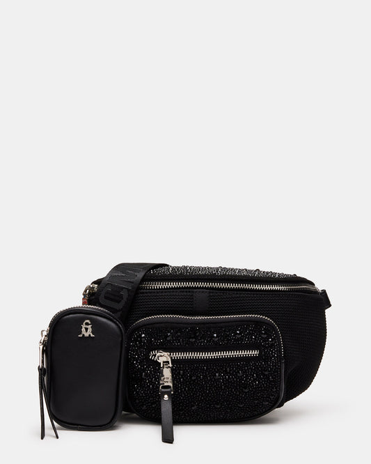 Steve Madden MAXIMA Bag Black Crossbody Bag | Women's Black Crossbody Bag