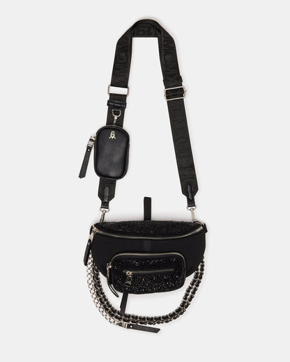 Steve Madden MAXIMA Bag Black Crossbody Bag | Women's Black Crossbody Bag