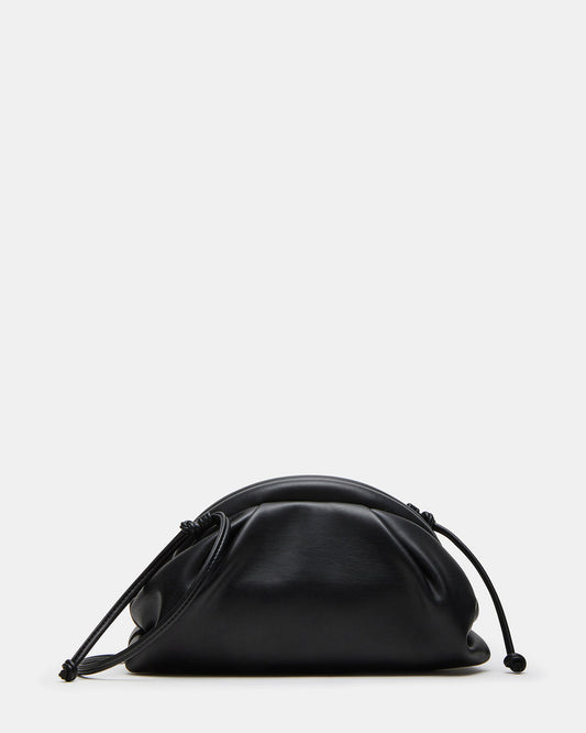 Steve Madden HAILEE Black Women's Soft Clutch Handbag