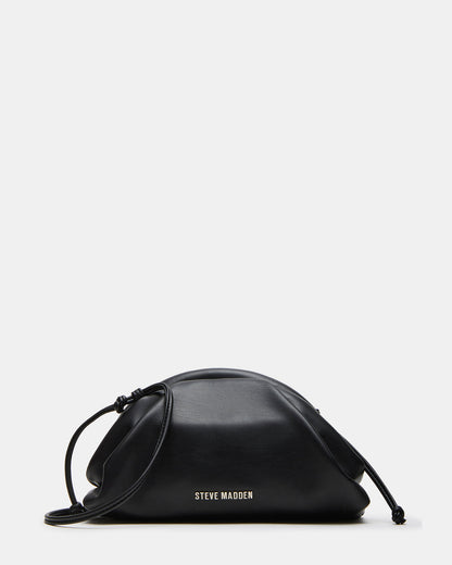 Steve Madden HAILEE Black Women's Soft Clutch Handbag