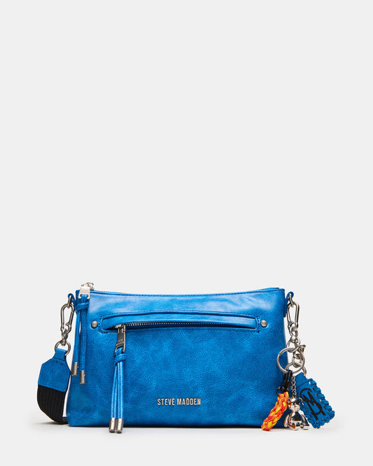 Steve Madden JONY Bag Azzure Top-Zipper Crossbody Handbag