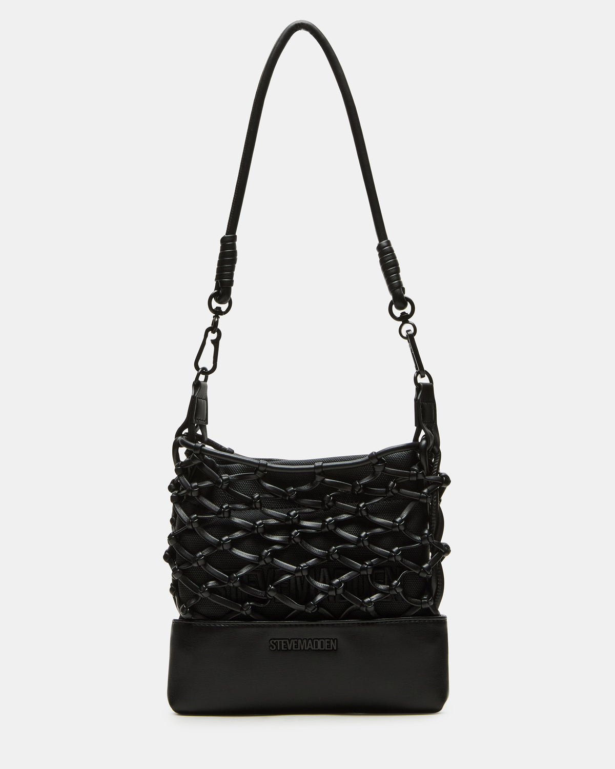 Steve Madden ARDA Black/Black Women's Crossbody Pouch Handbag