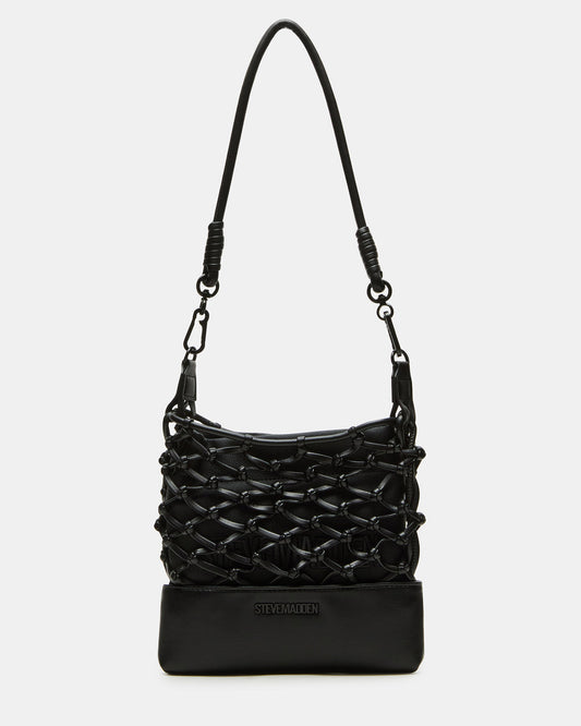 Steve Madden ARDA Black/Black Women's Crossbody Pouch Handbag