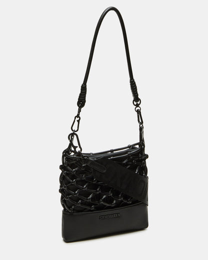 Steve Madden ARDA Black/Black Women's Crossbody Pouch Handbag