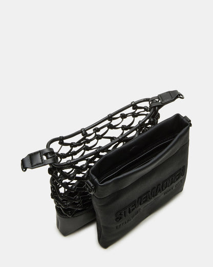 Steve Madden ARDA Black/Black Women's Crossbody Pouch Handbag