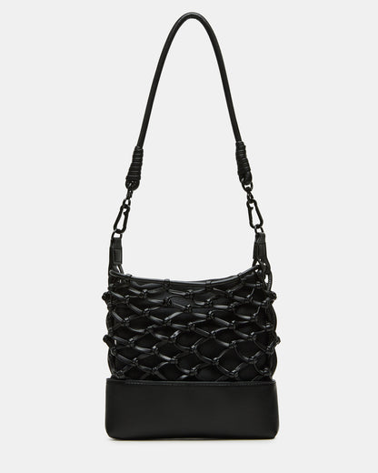 Steve Madden ARDA Black/Black Women's Crossbody Pouch Handbag